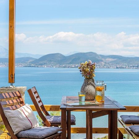 Crystal Beach Villa Chalkís Esterno foto