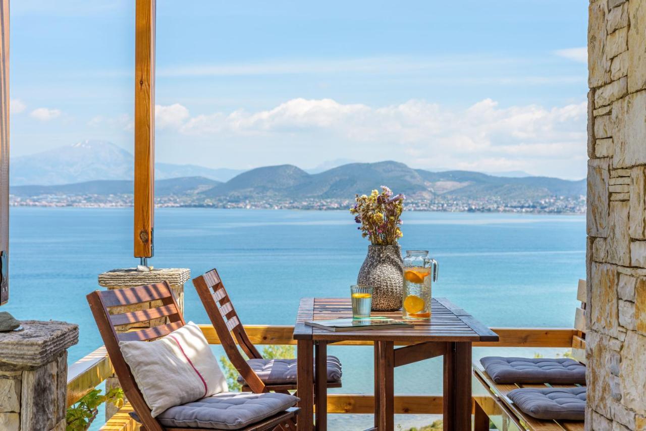 Crystal Beach Villa Chalkís Esterno foto