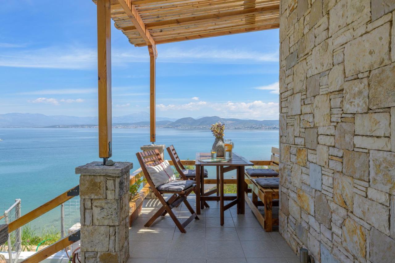 Crystal Beach Villa Chalkís Esterno foto
